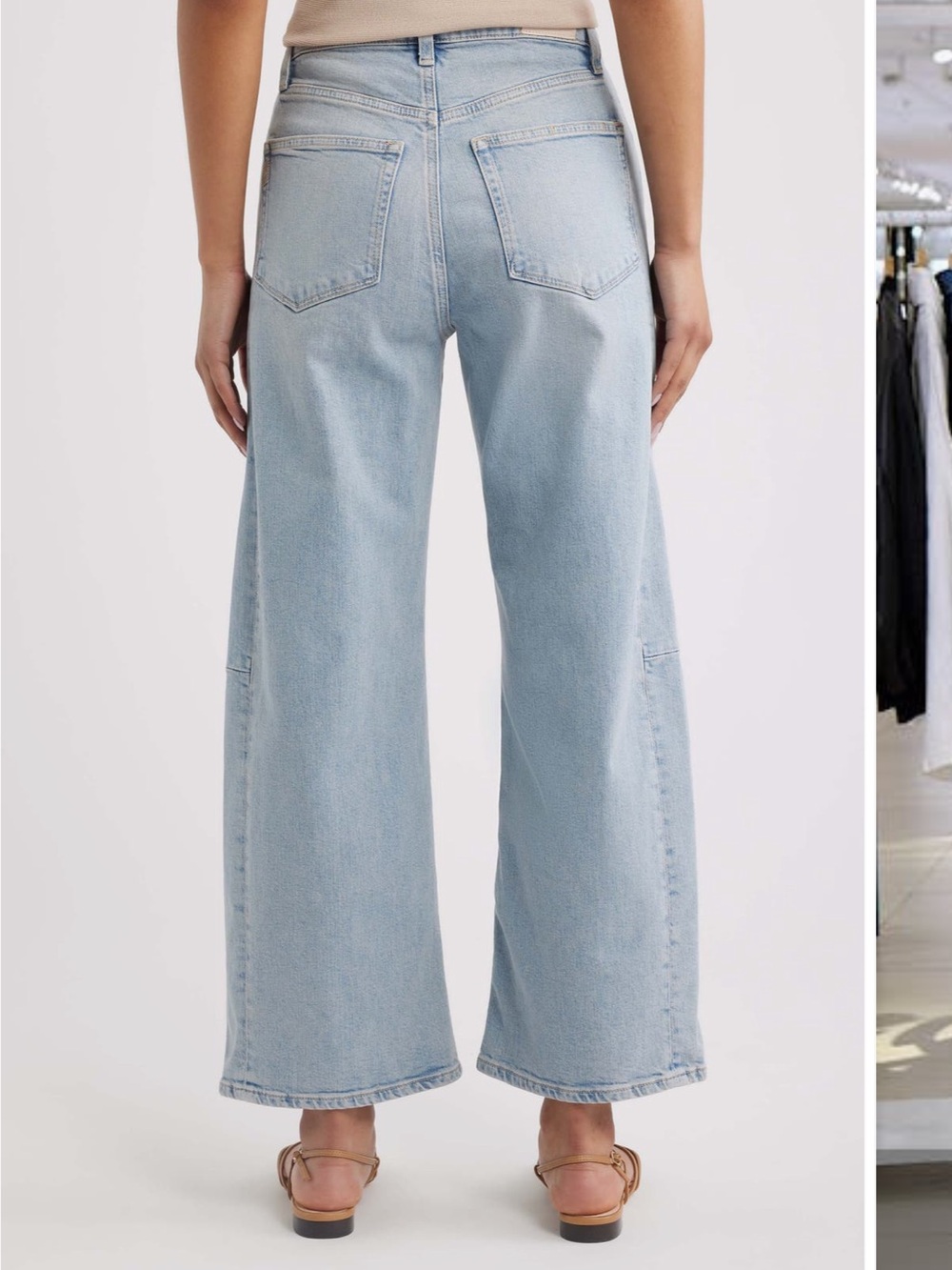 Paige Arellia high waist skimmer barrel jeans, marvista, 25P - Picture 3 of 9